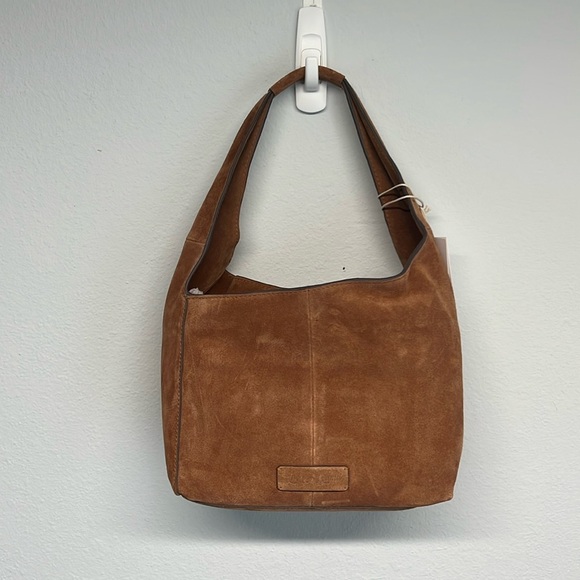 Lucky Brand | Leather Hobo Bag ~ “Honey Tan” - Picture 5 of 15